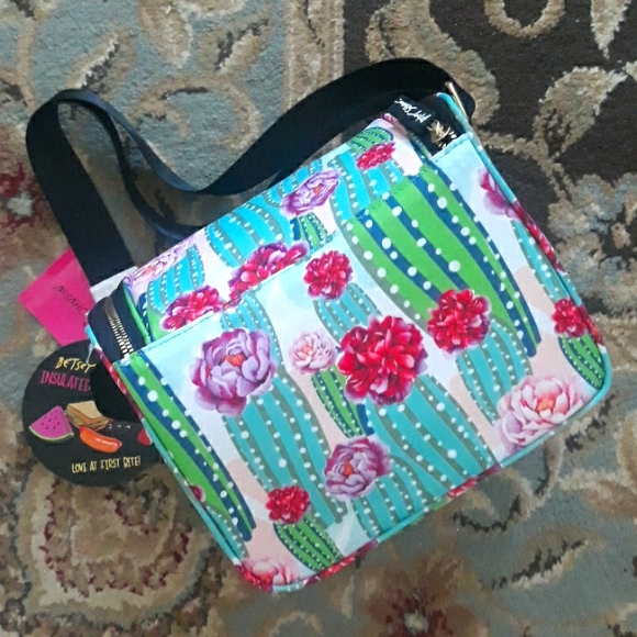 2x*Host Pick*Betsey Johnson cube lunch bag - Picture 5 of 16